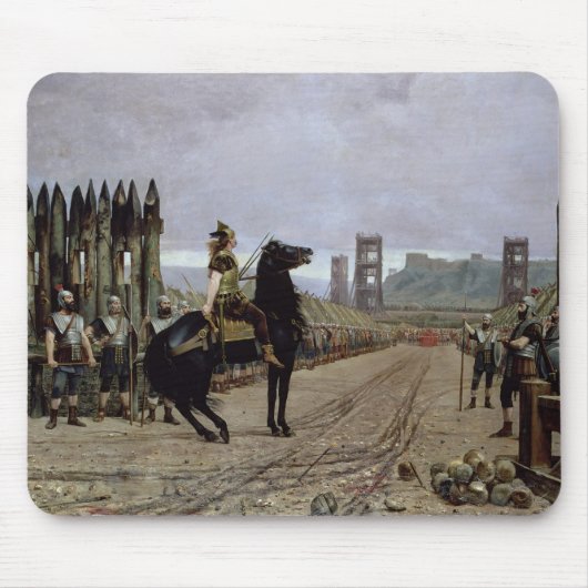 Vercingetorix vor Caesar, 52 BC, 1886 Mousepad (Vorne)