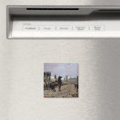 Vercingetorix vor Caesar, 52 v. Chr., 1886 Magnet (In Situ (Geschirrspüler))