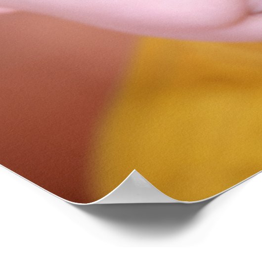 Verdächtige Augen Poster (Ecke)