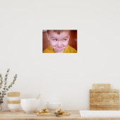 Verdächtige Augen Poster (Küche)