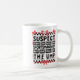 Verdächtige behaupten, sie hasse Byd Sportsmanship Kaffeetasse