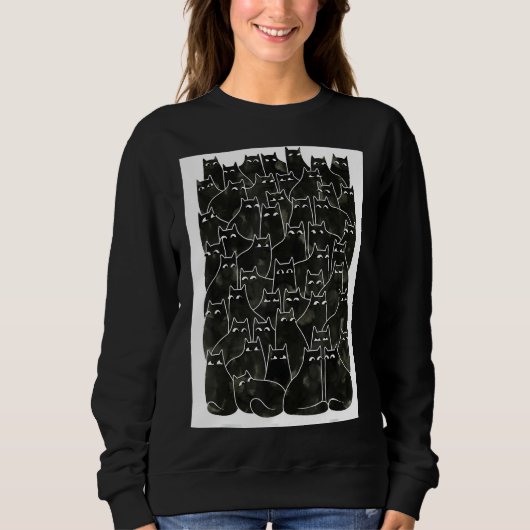 Verdächtige Haustiere Sweatshirt (Vorderseite)