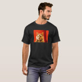 Verdächtige Katzen-Meme T-Shirt (Vorne ganz)