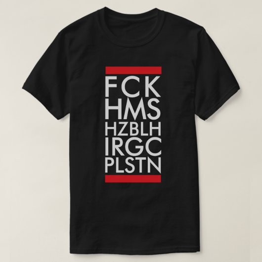 VERDAMMT ALLE T-Shirt (Design vorne)