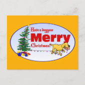 Verdammt Postkarten des Weihnachten| (Vorderseite)