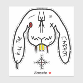 Verdammt v3 aufkleber