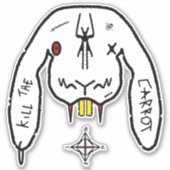 Verdammt v3 aufkleber (Vorderseite)