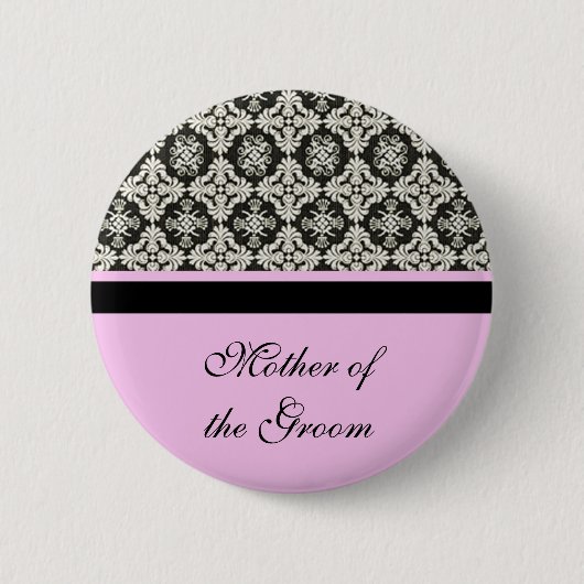 Verdammter Hochzeitsknopf für Mutter, Schwester, B Button (Vorderseite)