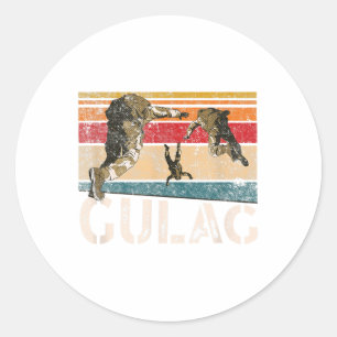 Verdansk Warzone Gulag Gaming Multiplayer Video Ga Runder Aufkleber