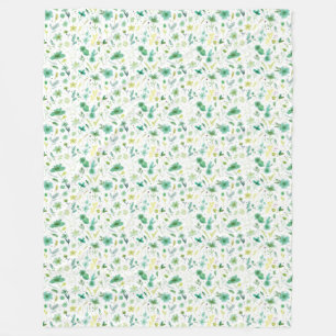 Verdant Blume Cosy Blanket Fleecedecke