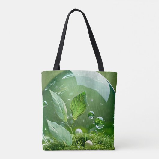 Verdant Bubble Harmony Tasche (Rückseite)