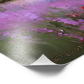 Verdant Cliffs und Azure Waves Fotodruck (Ecke)