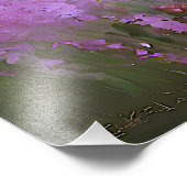Verdant Cliffs und Azure Waves Fotodruck (Ecke)
