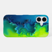 Verdant Fracture _ iPhone case 16 Hülle (Rückseite (Horizontal))