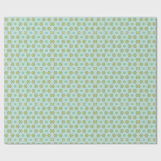 Verdant Grace Gift Wrap Geschenkpapier (Flach)