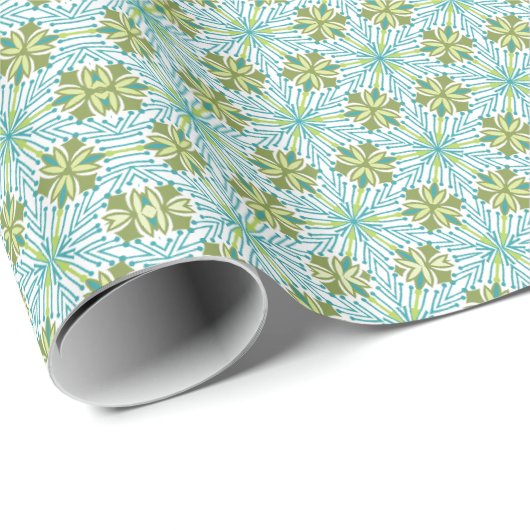 Verdant Grace Gift Wrap Geschenkpapier (Rolleneckpunkt)