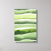 Verdant Harmony Stretched Canvas Print Leinwanddruck (Vorderseite)