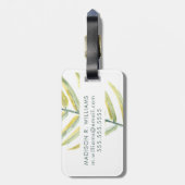 Verdant Impressions VII Gepäckanhänger (Rückseite vertikal)