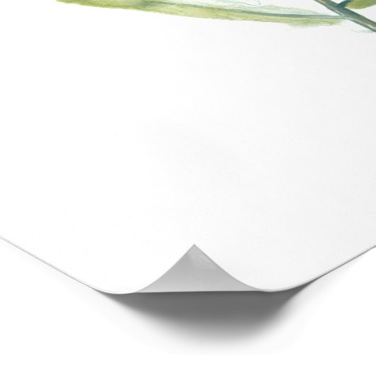 Verdant Impressions VII Poster (Ecke)