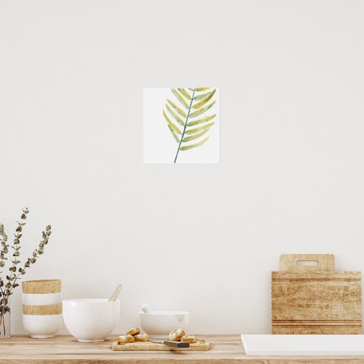 Verdant Impressions VII Poster (Küche)