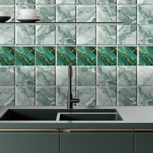 Verdant Luxe Marble Tile Fliese