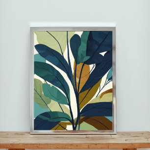 Verdant Nah-up Art Print Fotodruck