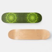 Verdant Pulse – The Bloom of Energy Skateboard (Horizontal)