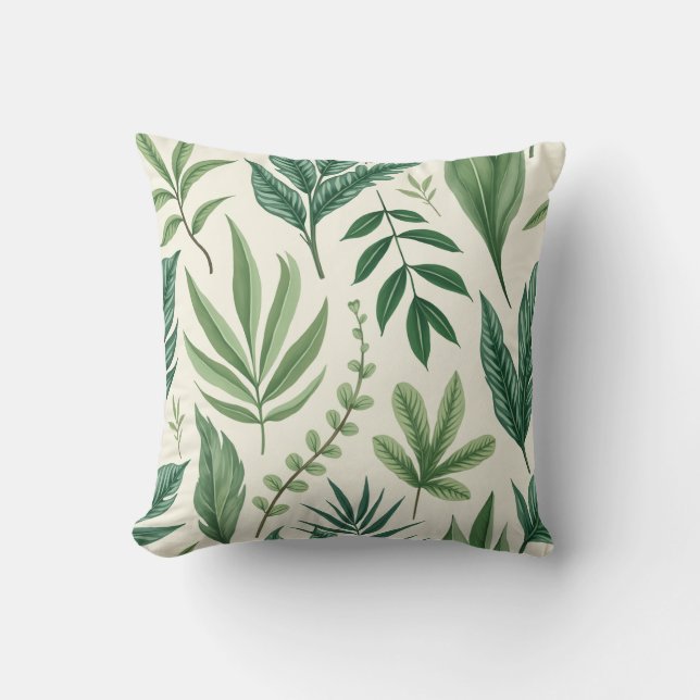 Verdant Retreat Decorative Kissen (Vorderseite)