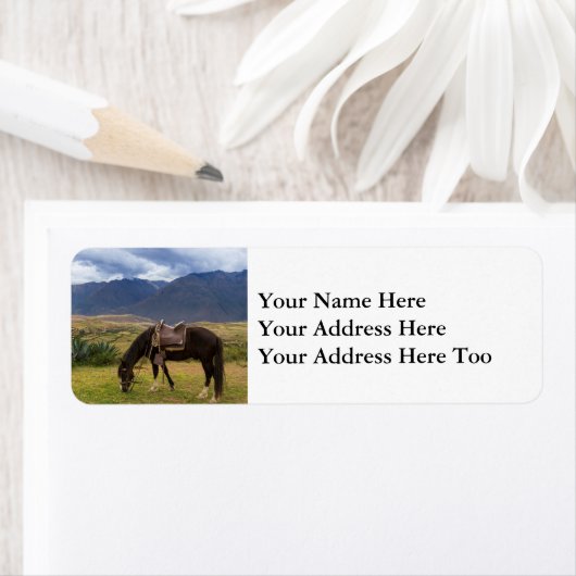 Verdant Sacred Valley Horse II (Insitu)