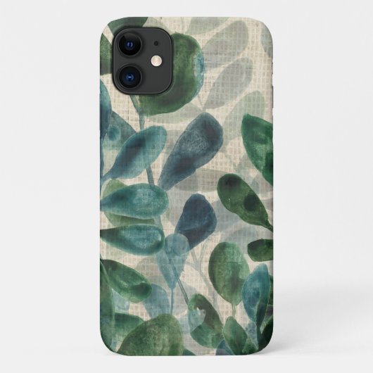 Verdant Sophisticiness - Tropische Blätter Case-Mate iPhone Hülle (Rückseite)