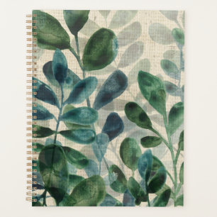 Verdant Sophisticiness - Tropische Blätter Planer