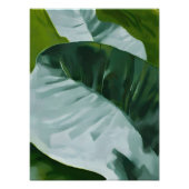 Verdant Tapestry: Ein Naher Blick auf üppige Blätt Fotodruck (Vorne)