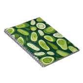 Verdant Veggie Notebook Notizblock (Rechte Seite)