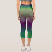 Verdant Veil Capri Leggings (Rückseite)