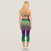 Verdant Veil Capri Leggings (Rückseite)