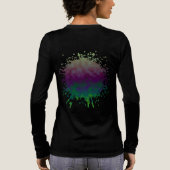 Verdant Veil Tri-Blend Shirt (Rückseite)