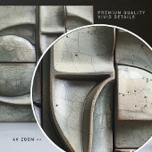 Verdant Vision Abstrakte Keramik Tile Fliese