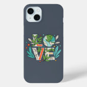 🌎 Verdant Visions: Öko Liebe Telefonzelle 🍃 💚 Case-Mate iPhone Hülle (Rückseite)
