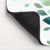 Verdant Whispers Chickadee Mousepad (Ecke)