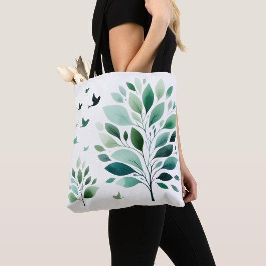 Verdant Whispers Chickadee Tasche (Von Nahem)