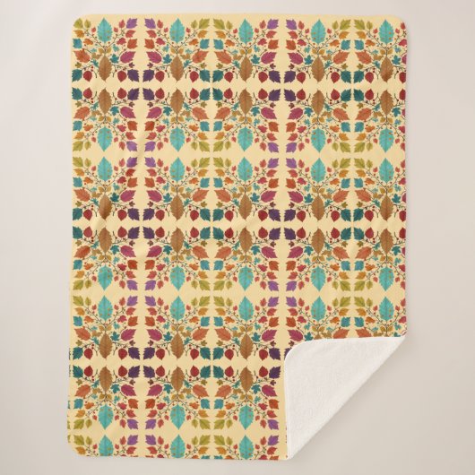 "Verdant Whispers" Sherpadecke (Vorderseite)