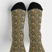 Verdant's Wrath - Gothic Viktorianisch Delirium Socken (Oben)