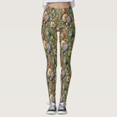 Verdant's Wrath - Gothic Viktorianisch Leggings (Vorderseite)