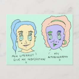 Verdauungsstörungen | Postkarte |