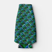 Verde esmeralda e curvas, sob grade niquelada? flaschenkühler (Vorderseite)