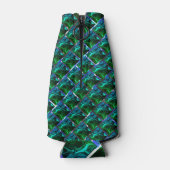 Verde esmeralda e curvas, sob grade niquelada? flaschenkühler (Rückseite)