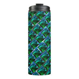 Verde esmeralda e curvas, sob grade niquelada? thermosbecher