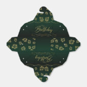 verde lindo para cumple con flores geschenkschachtel (Ungefaltet)