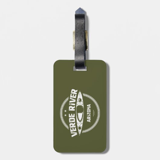 Verde River Arizona Kayaking Gepäckanhänger (Rückseite vertikal)