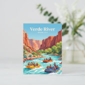 Verde River USA Postkarte (Stehend Vorderseite)